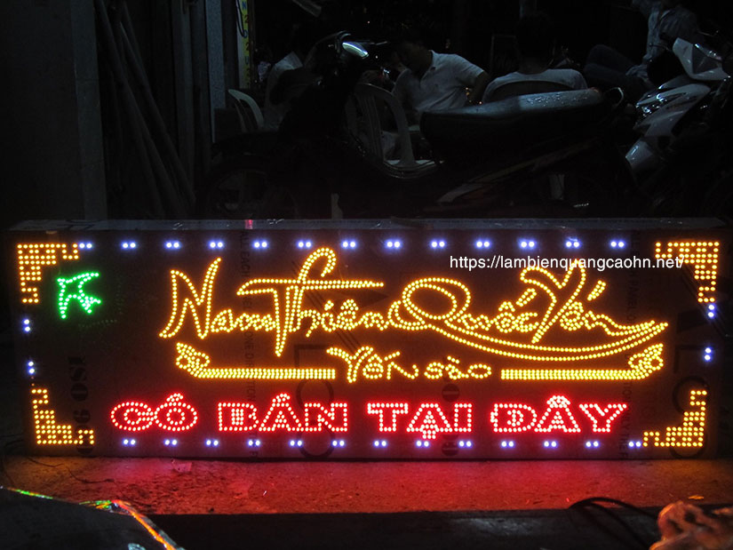 Làm biển LED, biển hiệu LED, biển vẫy LED, biển quảng cáo LED, biển cửa hàng, làm biển quảng cáo