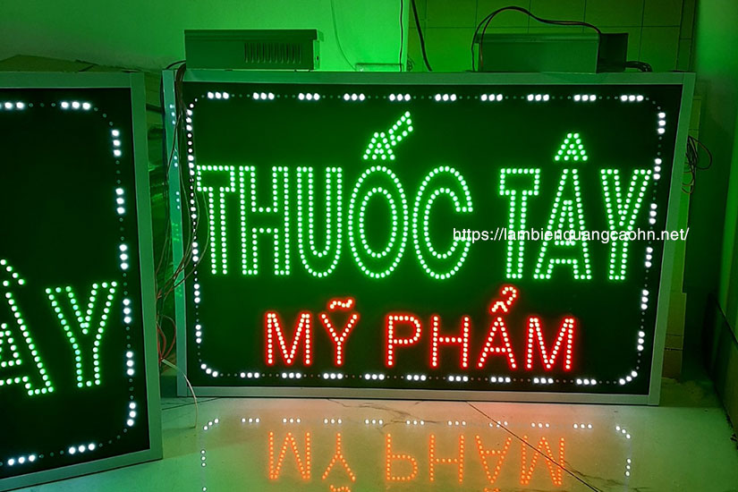 Làm biển LED, biển hiệu LED, biển vẫy LED, biển quảng cáo LED, biển cửa hàng, làm biển quảng cáo