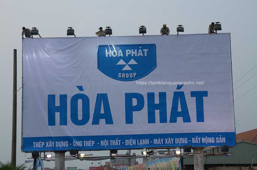 làm biển quảng cáo tấm lớn, biển bạt tấm lớn