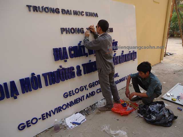 địa chỉ làm biển quảng cáo, làm biển quảng cáo tại Hà Nội, làm biển quảng cáo tại cầu giấy