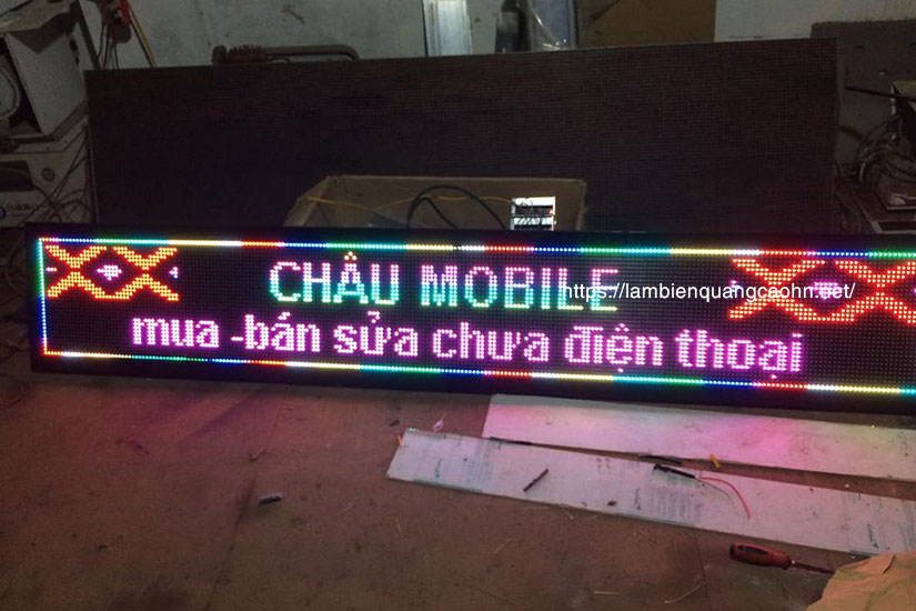 Biển quảng cáo đèn LED, làm biển LED, biển LED, biển quảng cáo LED, biển vẫy LED