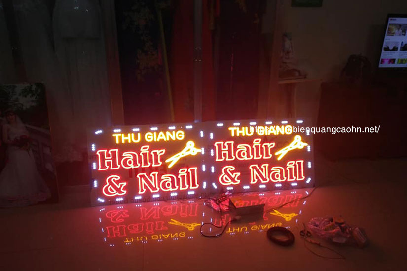 Biển quảng cáo đèn LED, làm biển LED, biển LED, biển quảng cáo LED, biển vẫy LED
