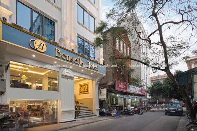 Biển khách sạn, biển quảng cáo khách sạn