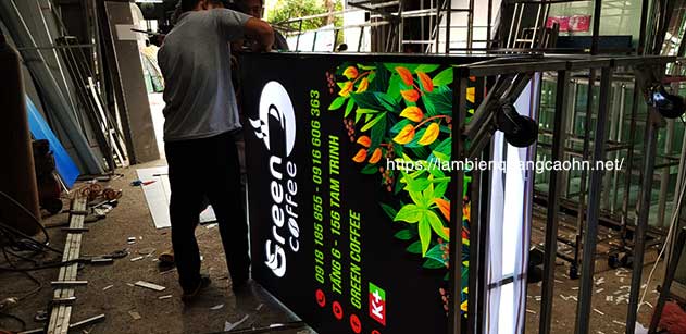 làm biển quảng cáo quán coffee