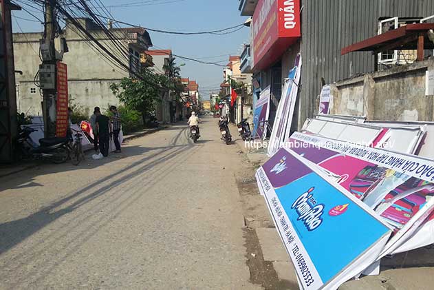 Làm biển quảng cáo tại Cầu Giấy