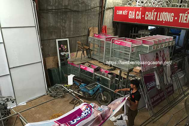 Làm biển quảng cáo tại Cầu Giấy