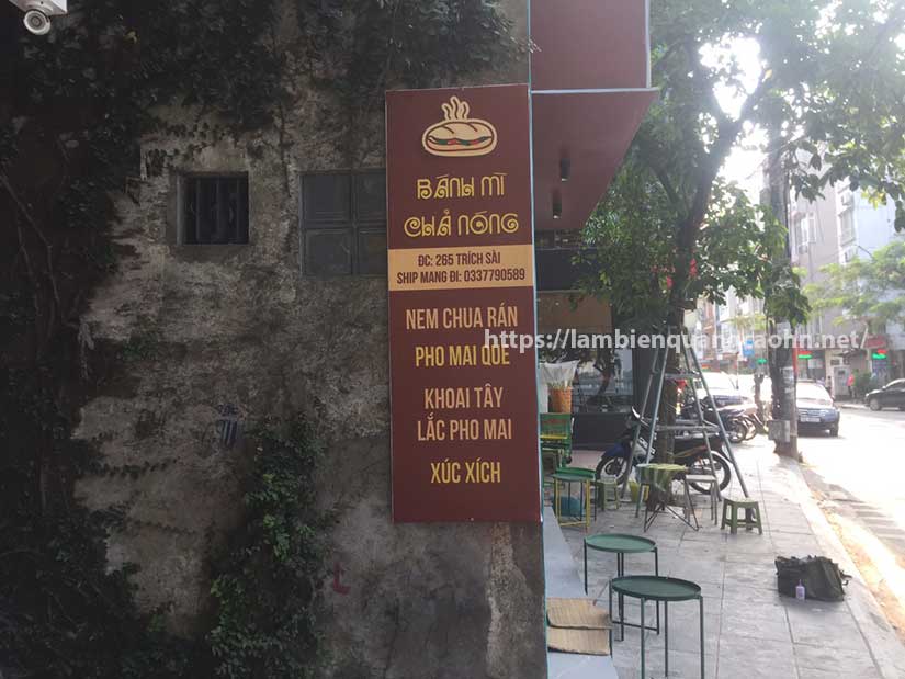 Làm biển quảng cáo tại Tây Hồ