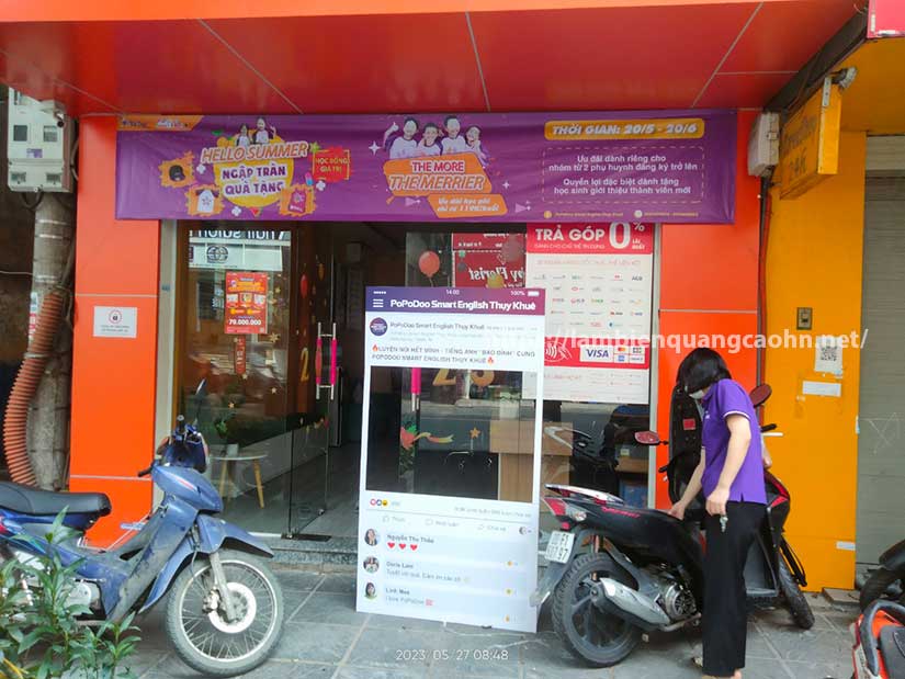 Làm biển quảng cáo tại Tây Hồ