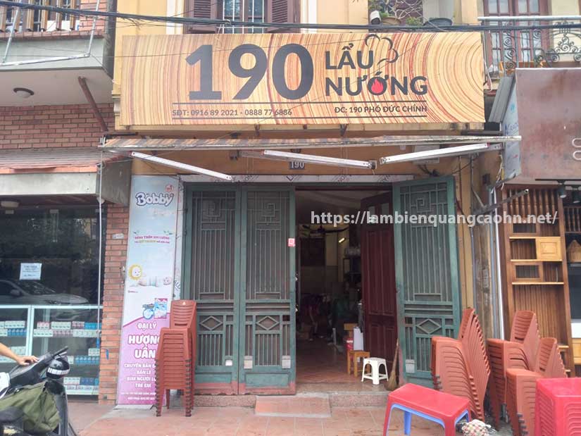 Làm biển quảng cáo tại Tây Hồ