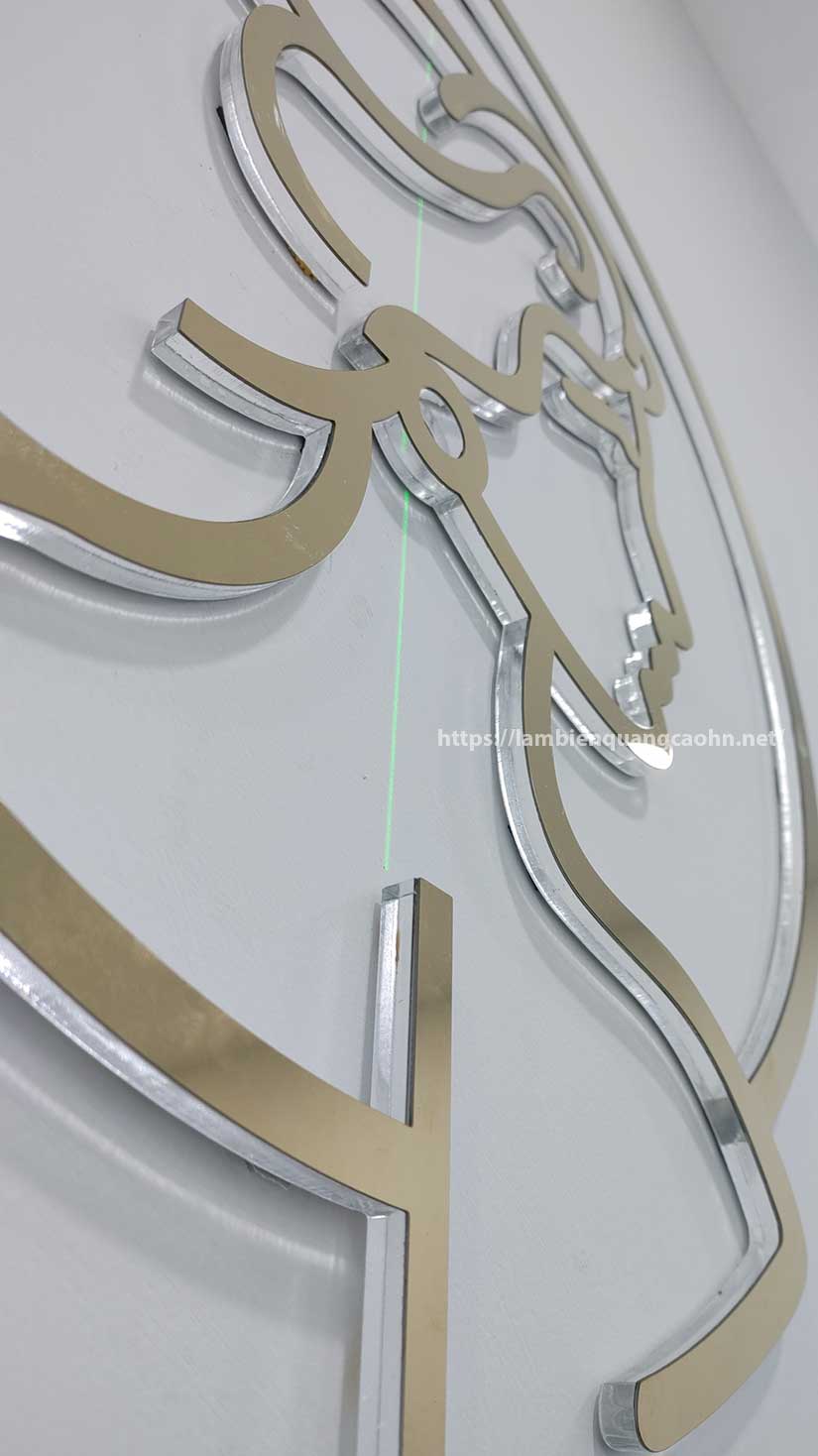 logo bán hàng online treo tường, logo live stream treo tường