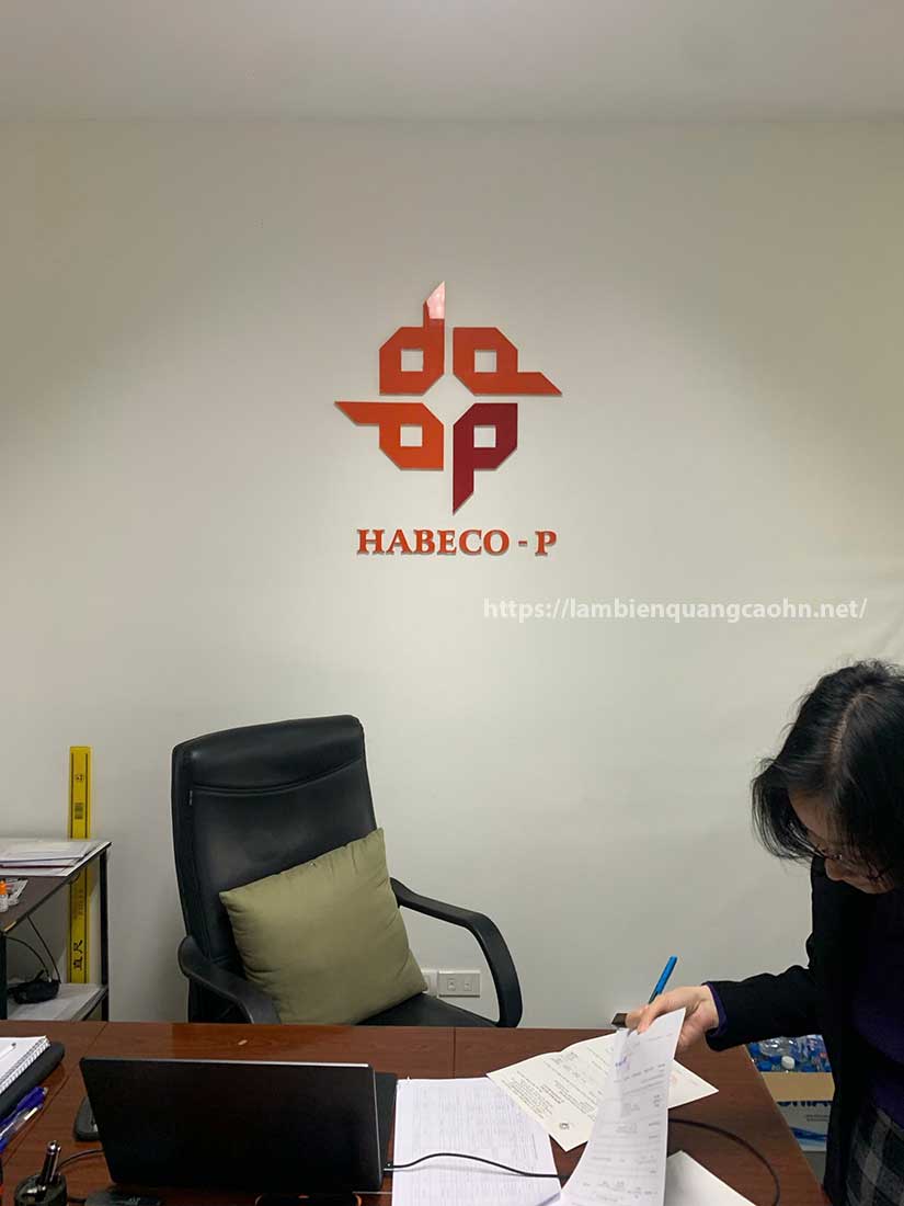 logo bán hàng online treo tường, logo live stream treo tường