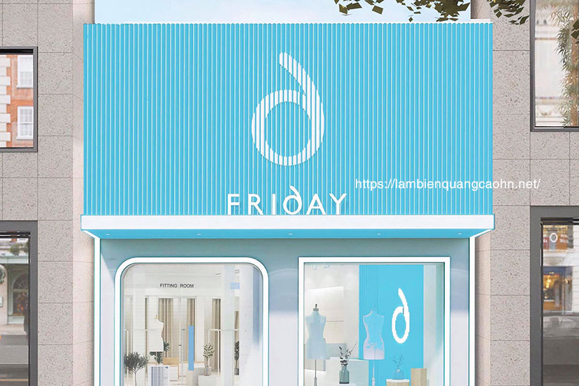màu sắc trên biển quảng cáo, font chữ trên biển quảng cáo, làm biển quảng cáo, biển cửa hàng