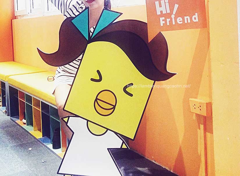 standee hình người, standee die cut, mô hình siêu anh hùng, standee thiếu nhi