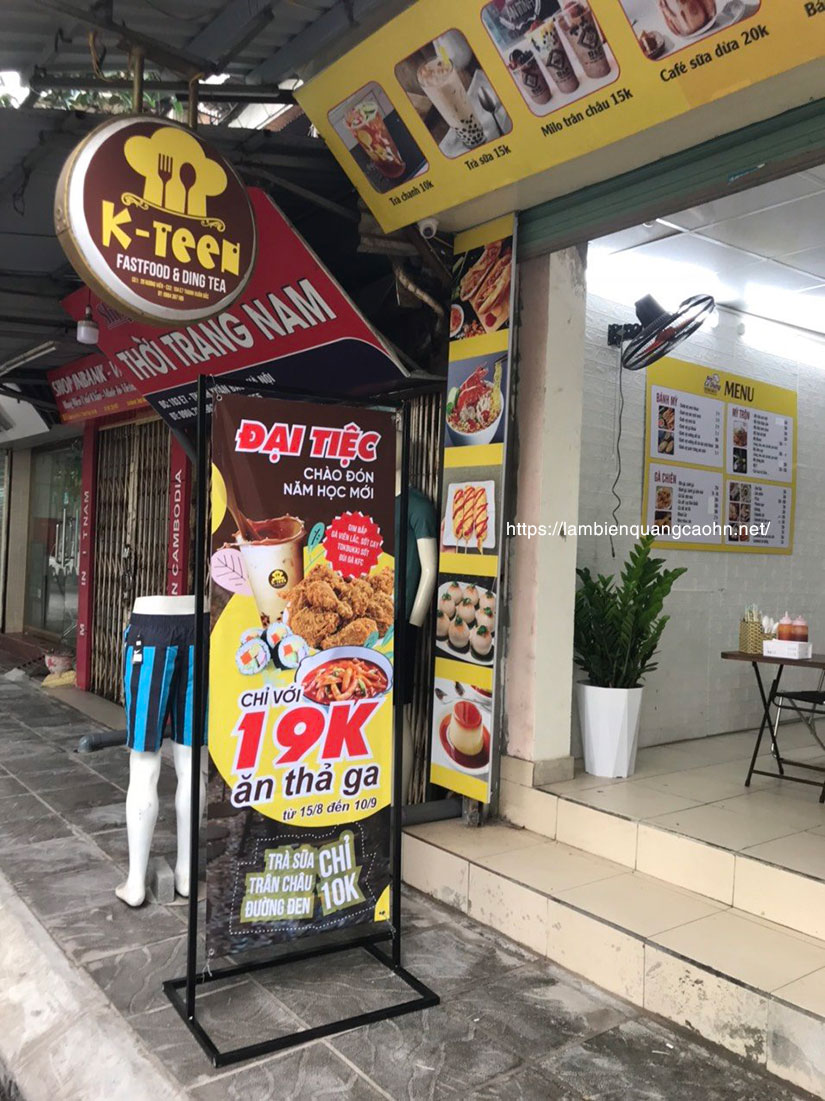 standee chân sắt ngoài trời, chân standee sắt ngoài trời, standee sắt, standee ngoài trời, standee khung sắt