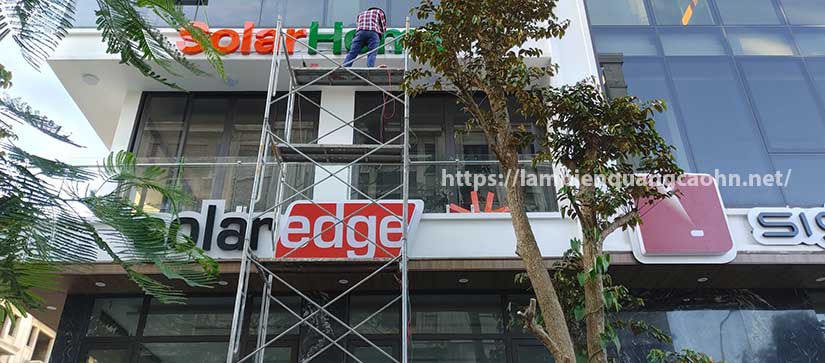 thi công văn phòng công ty, biển công ty