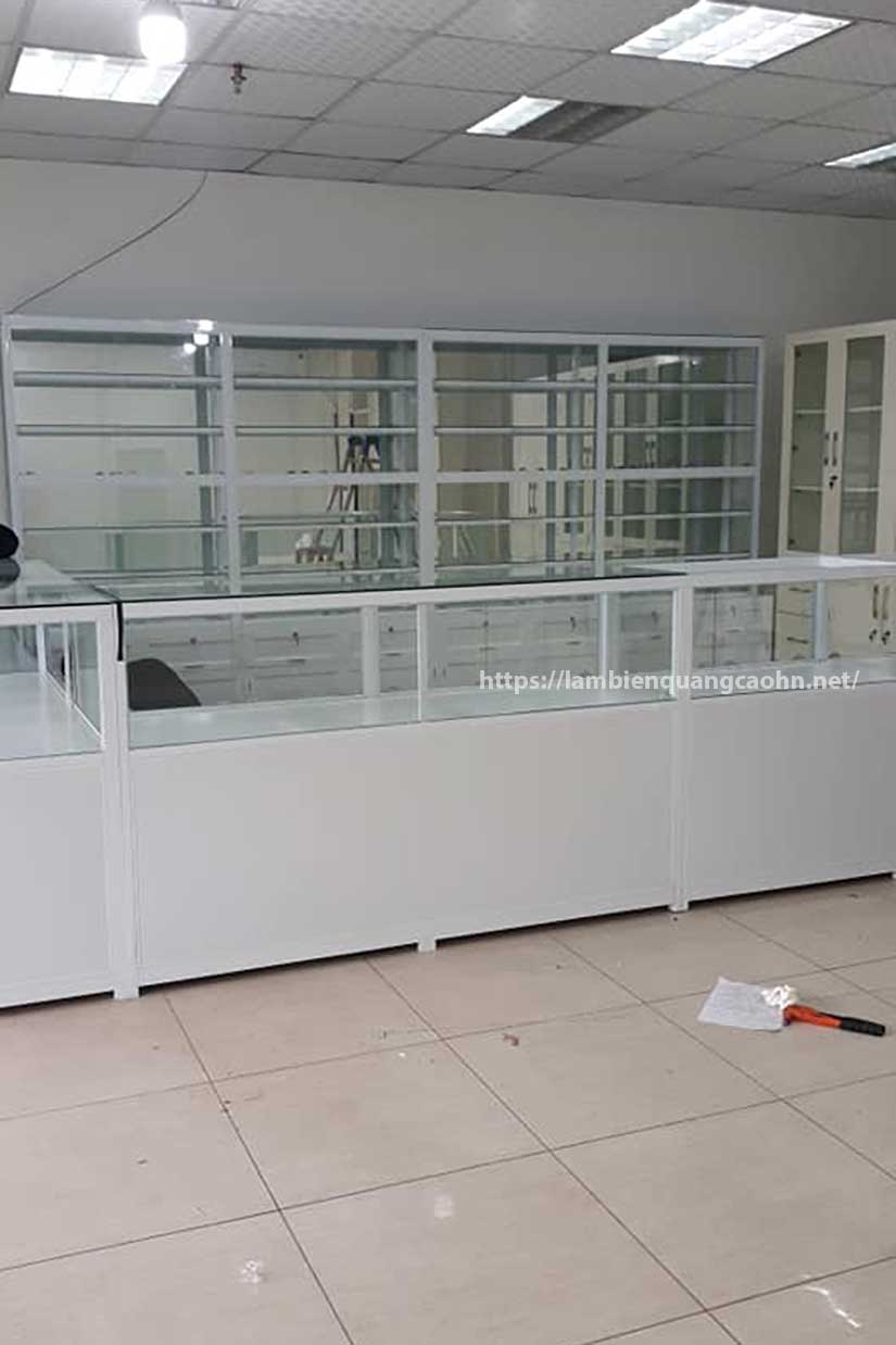 tủ nhôm kính nhà thuốc