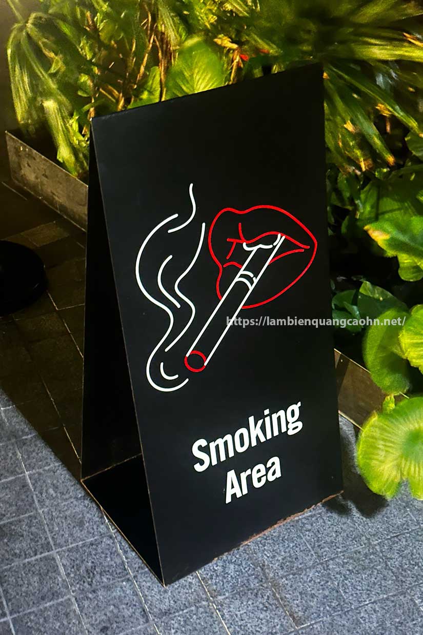 Biển cấm hút thuốc khách sạn