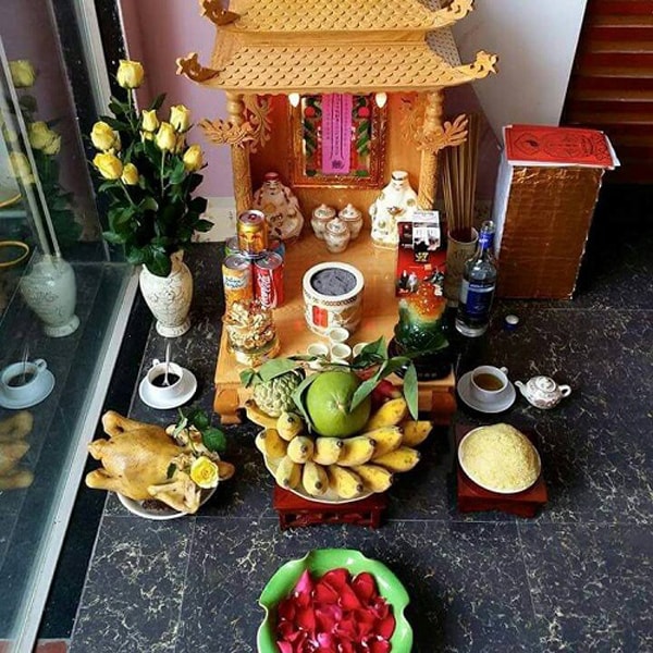 Nguyên tắc bài trí ban thờ Thần tài, Thổ địa chuẩn nhất