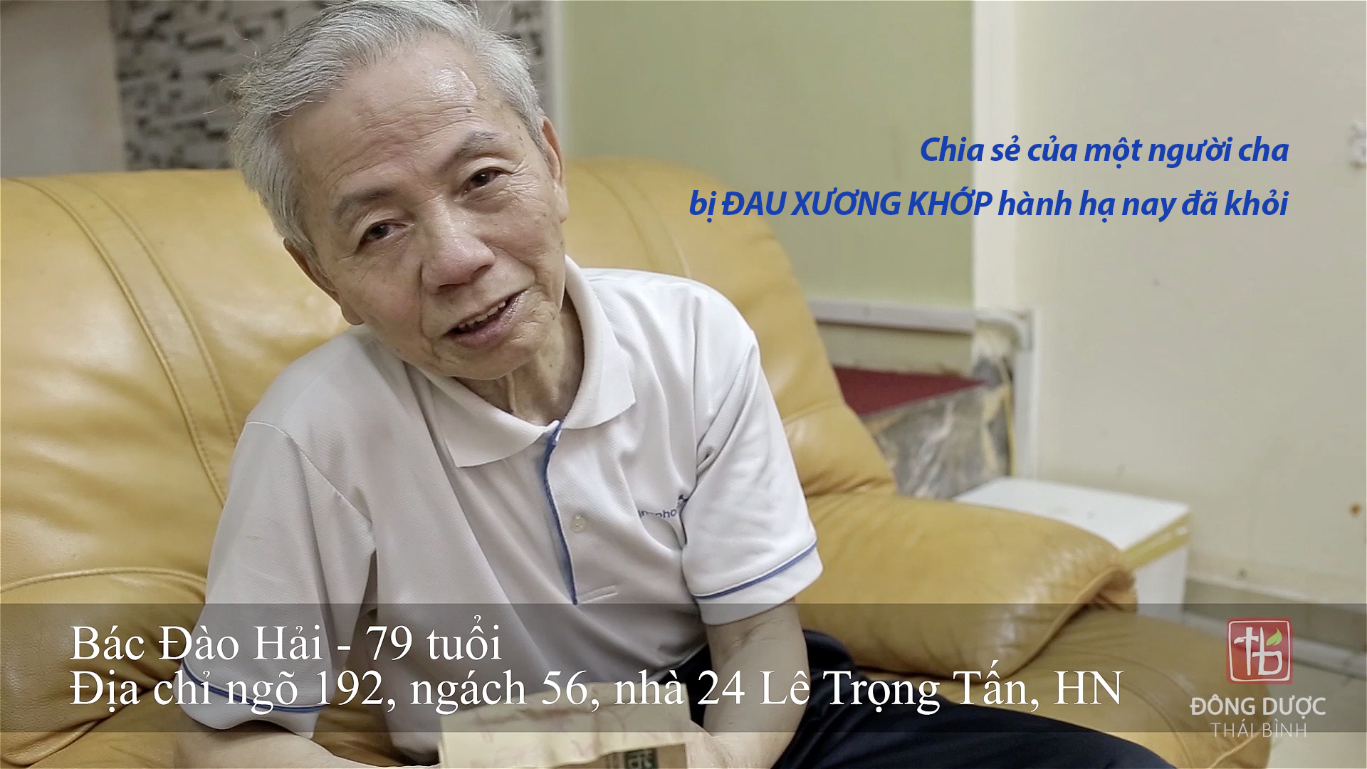 Chia sẻ của một người cha bị ĐAU XƯƠNG KHỚP hành hạ nay đã khỏi.