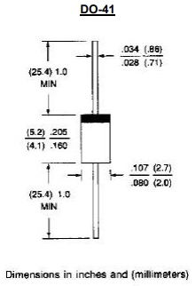 Diode Zener 1N4742A 12V 1W