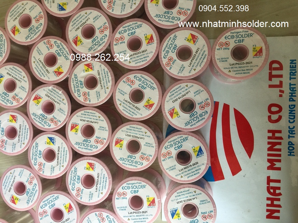 Thiếc dây không chì ECO Solder Halogen Free
