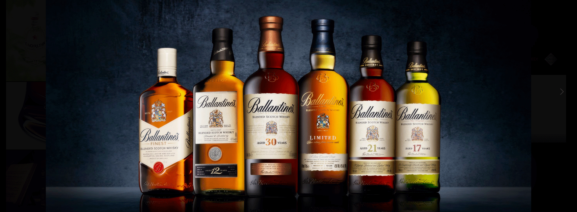 thu mua rượu Ballantine's