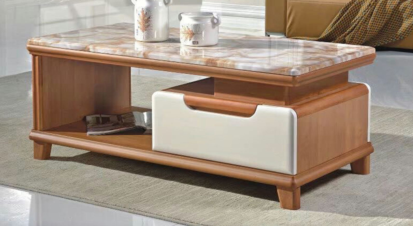 Bàn Trà Mặt Đá Hiện Đại 175-1