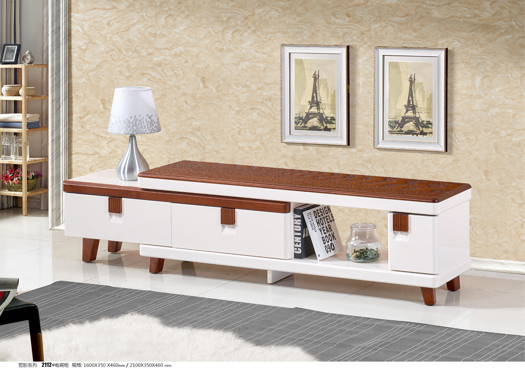 Kệ TiVi Mặt Gỗ Hiện Đại 2112