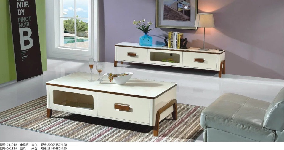 Kệ TiVi Mặt Kính Hiện Đại D9101