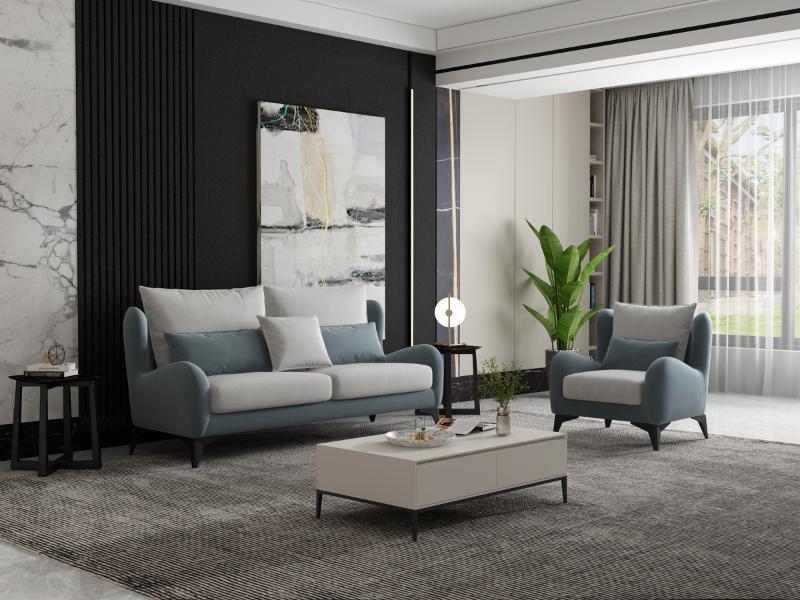 SOFA VẢI HIỆN ĐẠI 831