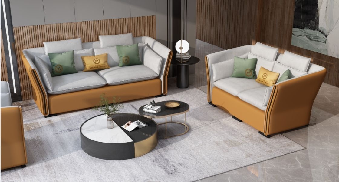 SOFA VẢI KIỂU MỸ 8836