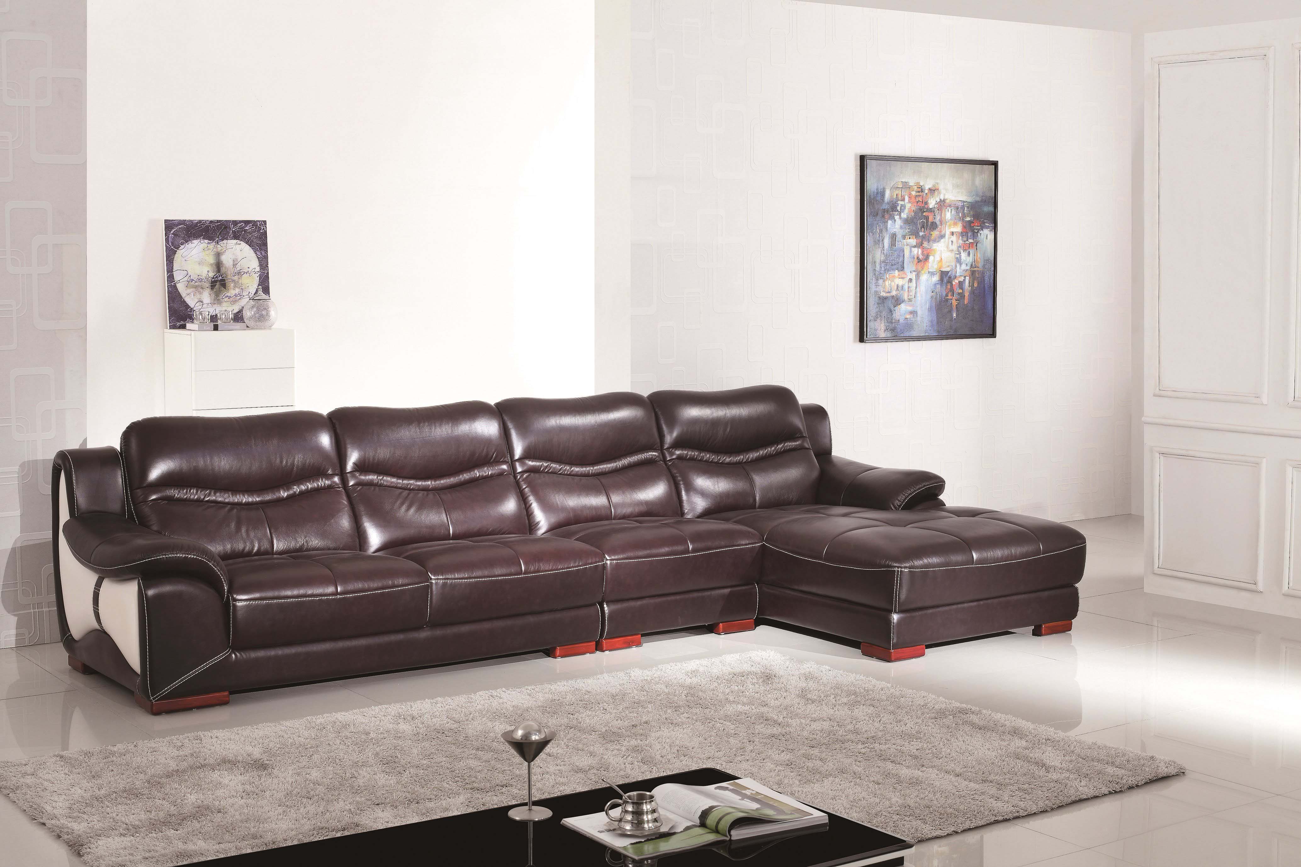 Ghế Sofa Da Cao Cấp 201
