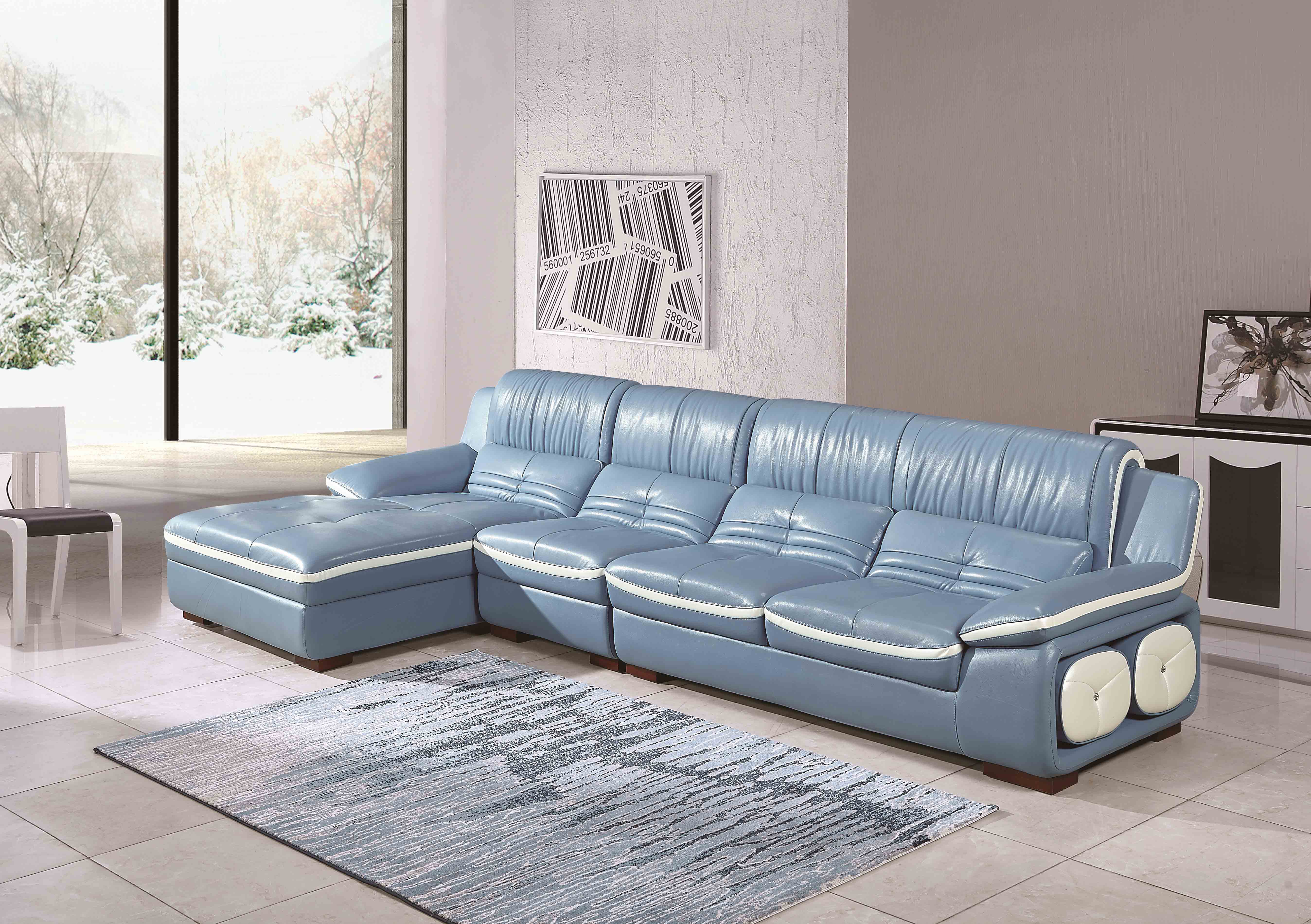Ghế Sofa Da Cao Cấp 528