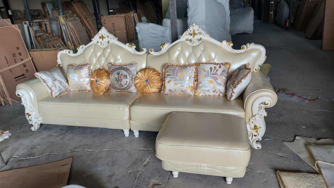 SOFA BĂNG CỔ ĐIỂN CÓ ĐÔN RỜI 8980-2