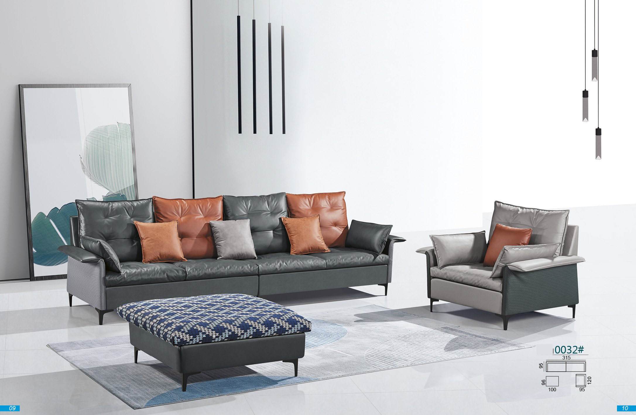 SOFA VẢI CÔNG NGHIÊP 0032
