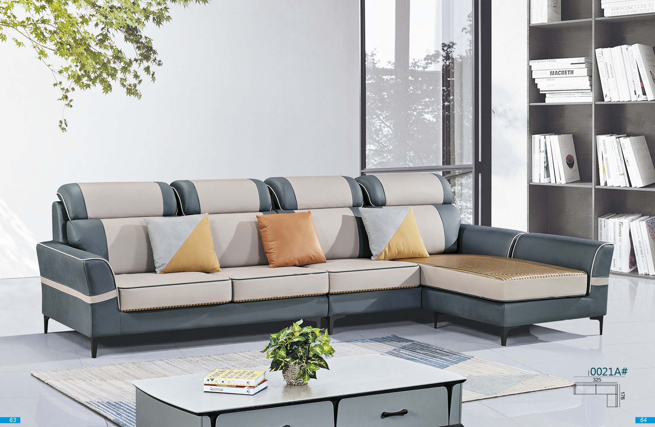 SOFA VẢI CÔNG NGHIỆP 0021A