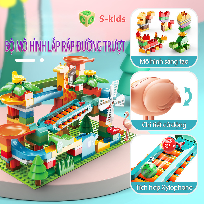 Đồ chơi lắp ráp cho bé