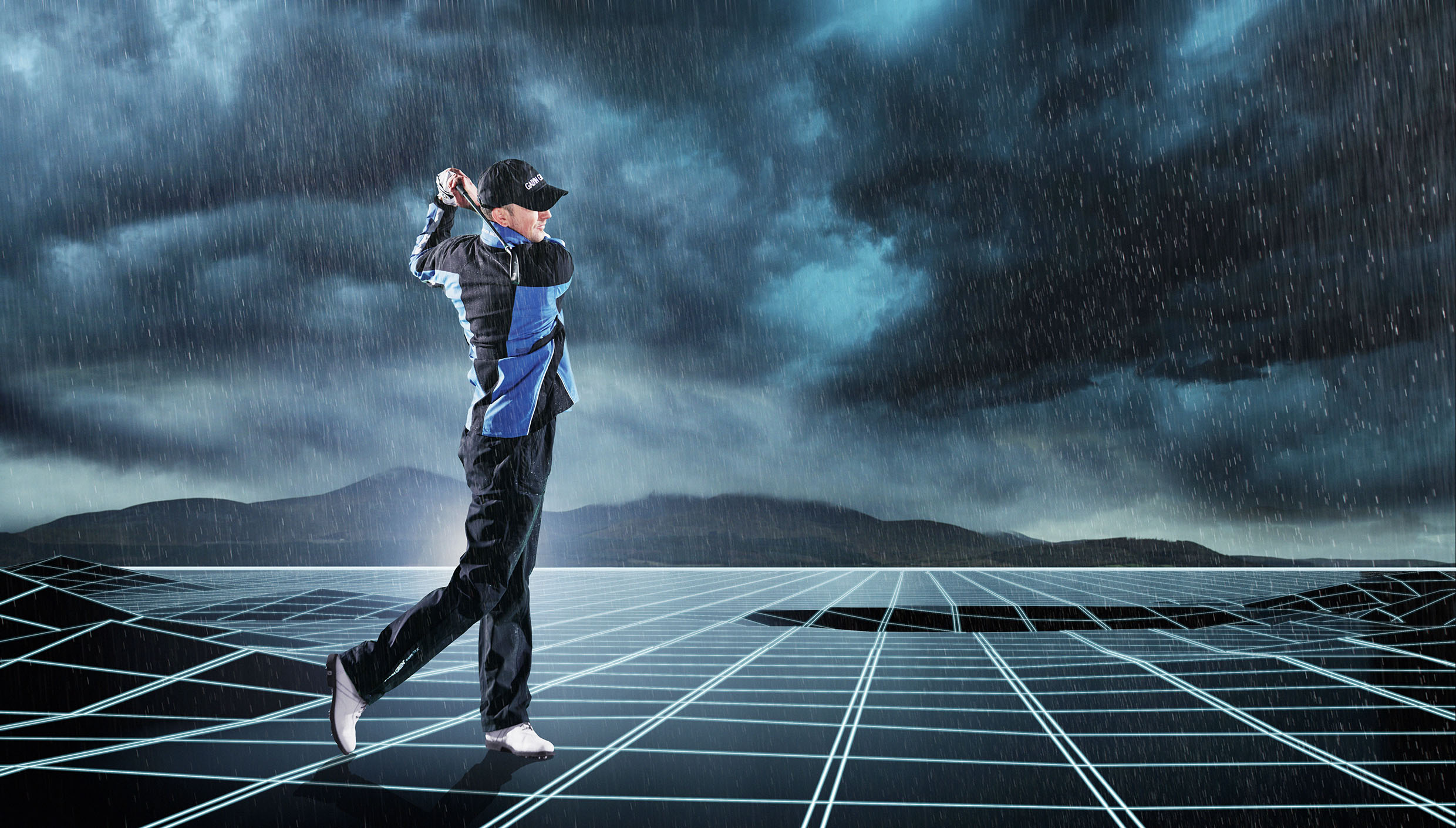 quần áo golf đi mưa