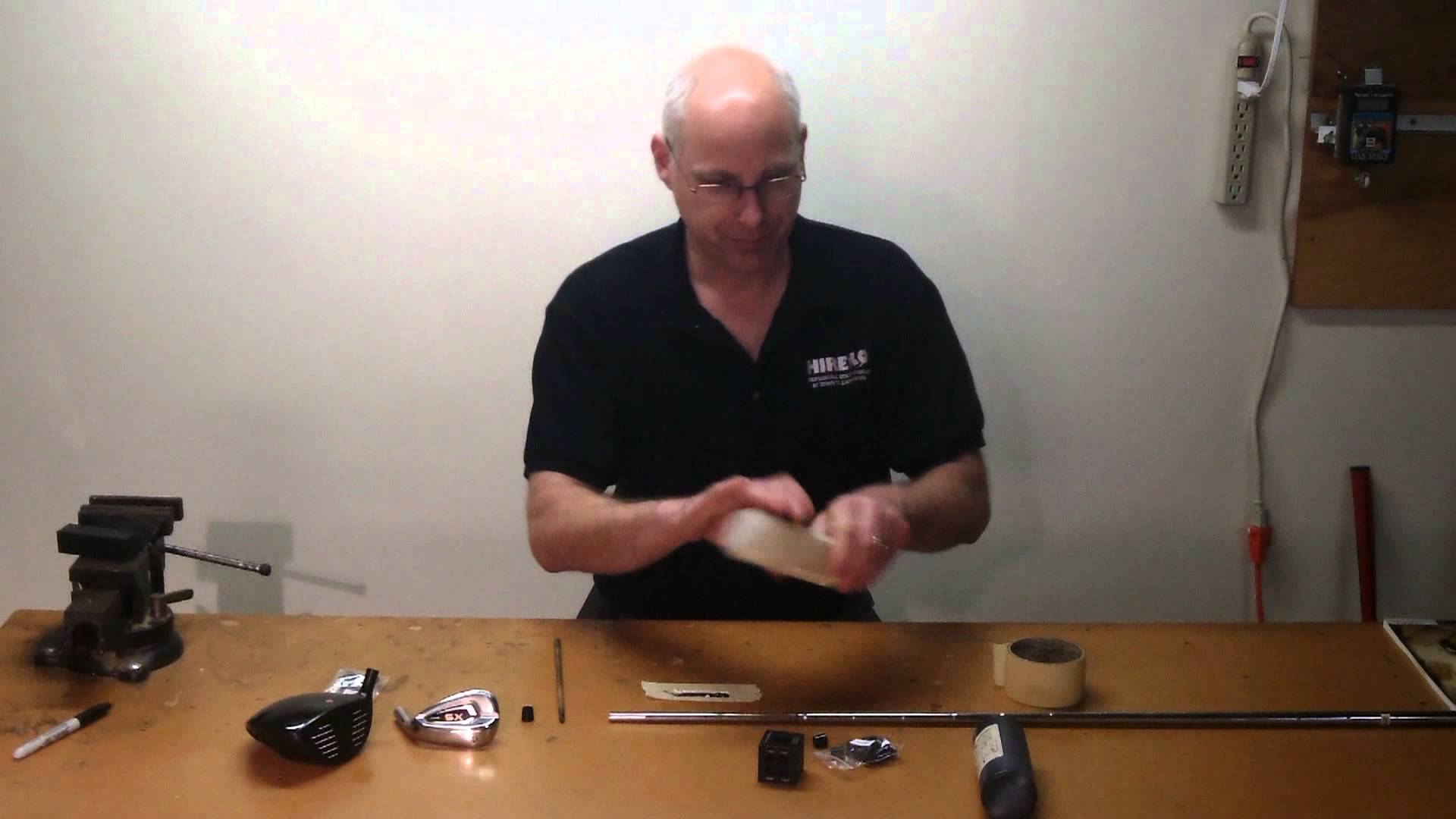 thay cán gậy golf