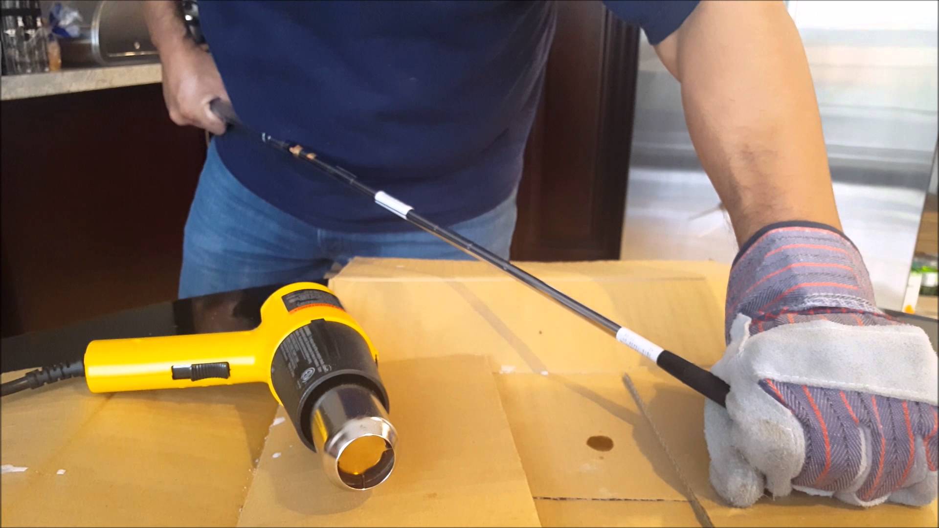 thay cán gậy golf