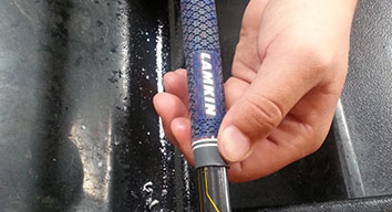bước 8  thay grip gậy golf
