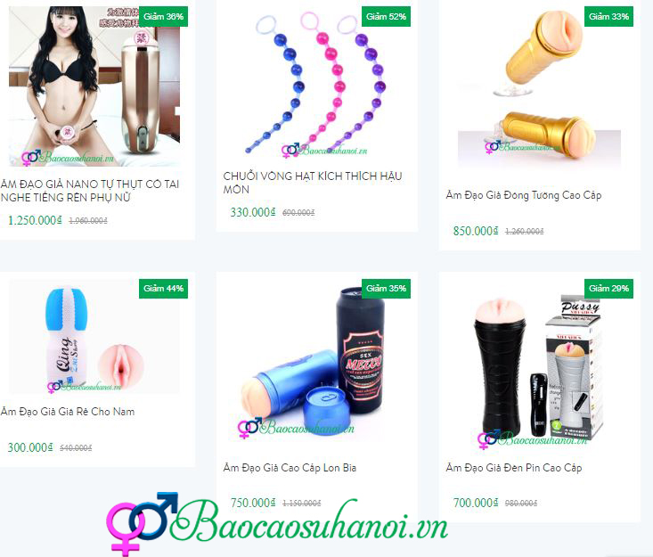 âm đạo giả ở bắc giang