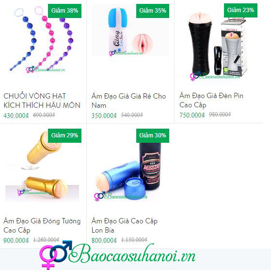 âm đạo giả giá rẻ