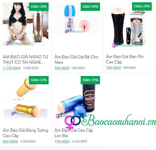 âm đạo giả giá rẻ ở quảng ninh