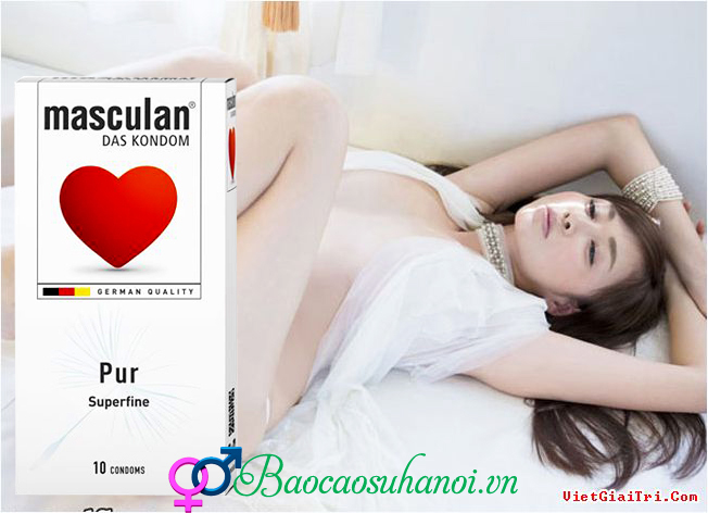 bao cao su masculan pur siêu mỏng