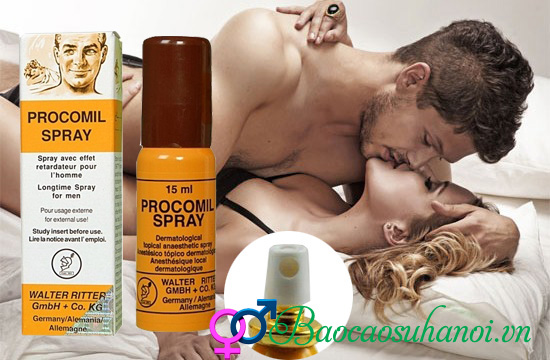chai xịt procomil spray chính hãng ở quảng ninh