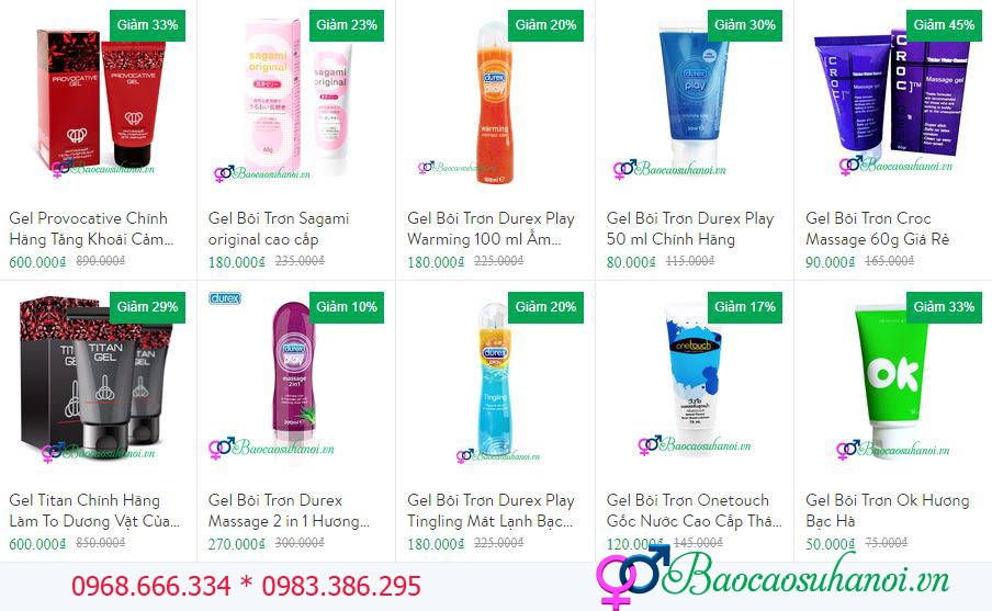 gel bôi trơn âm đạo ở lai châu