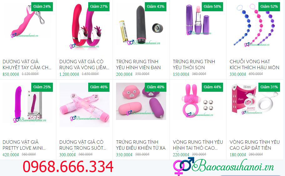 đồ chơi người lớn giá rẻ ở quảng ninh