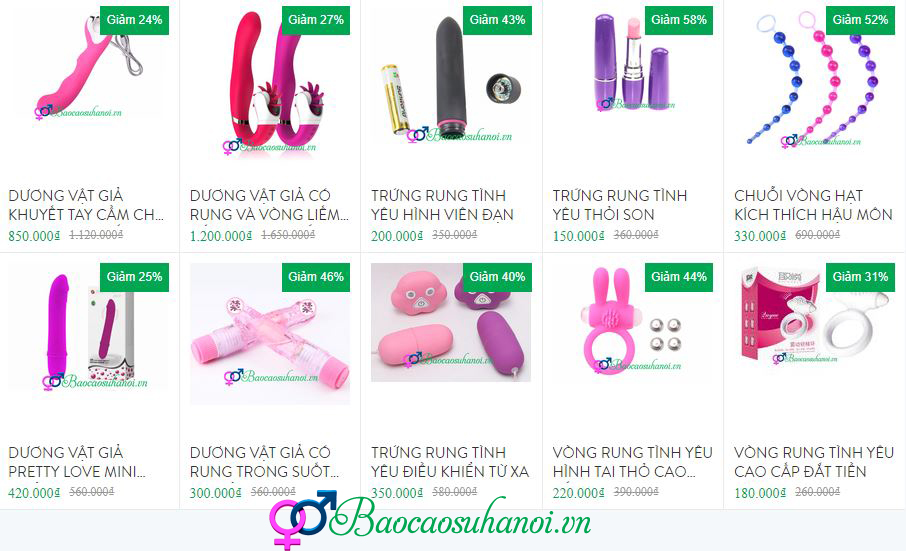 đồ chơi người lớn tại điện biên