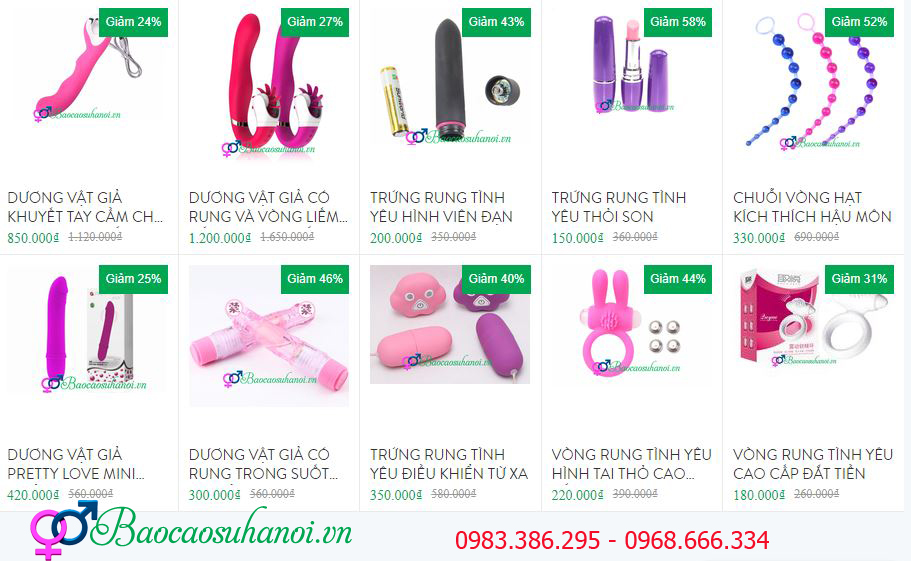 đồ chơi người lớn ở huế